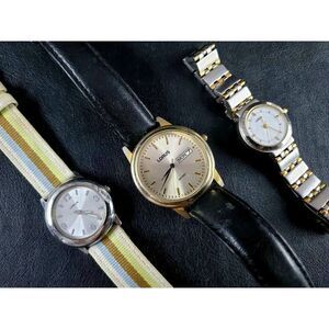 VINTAGE LORUS by Seiko- Ladies Day/Date Women's Watch Lot of 3